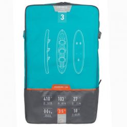 Plecak Itiwit na kajak pneumatyczny X100 3-osobowy. Plecaki ITIWIT, bez wzorów, z materiału, bez dodatków. Za 169.99 zł.