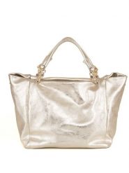 Lucca Baldi Skórzany shopper bag "Gimignano" w kolorze złotym - 45 x 50 x 20 cm rozmiar: onesize. Żółte shopper bag Lucca Baldi, bez wzorów, z materiału, przez ramię, bez dodatków. Za 306.01 zł.