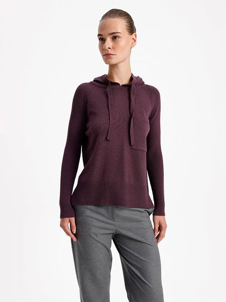 BGN Sweter w kolorze fioletowym rozmiar: 38. Różowe swetry BGN, bez wzorów, z wełny, bez ramiączek. Za 127.45 zł.