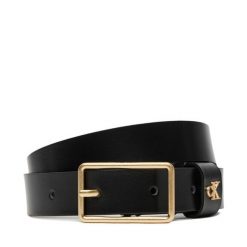 Pasek Damski Calvin Klein. Czarne paski Calvin Klein, bez wzorów. Za 179.99 zł.