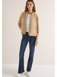 Cecil Dżinsy - Bootcut - w kolorze granatowym rozmiar: W27/L30. Niebieskie jeansy Cecil, l, z aplikacjami, ze skóry, klasyczne, z podwyższonym stanem. Za 141.19 zł.