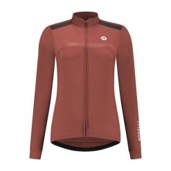 Koszulka damska z długim rękawem Mono DWR. Brązowe t-shirty sportowe Rogelli, l, bez wzorów, bez ramiączek, rowerowe. Za 338.00 zł.