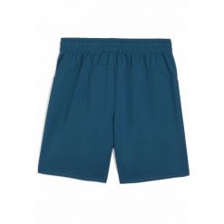 Młodzieżowe szorty treningowe Olympique Marsylia PUMA Ocean Tropic White Blue. Biała szorty sportowe Puma, bez wzorów, do piłki nożnej. Za 174.00 zł.