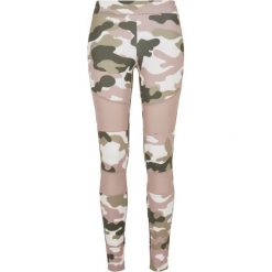 Legginsy damskie Urban Classics camouflage tech. Czerwone legginsy Urban Classics, bez wzorów. Za 126.00 zł.