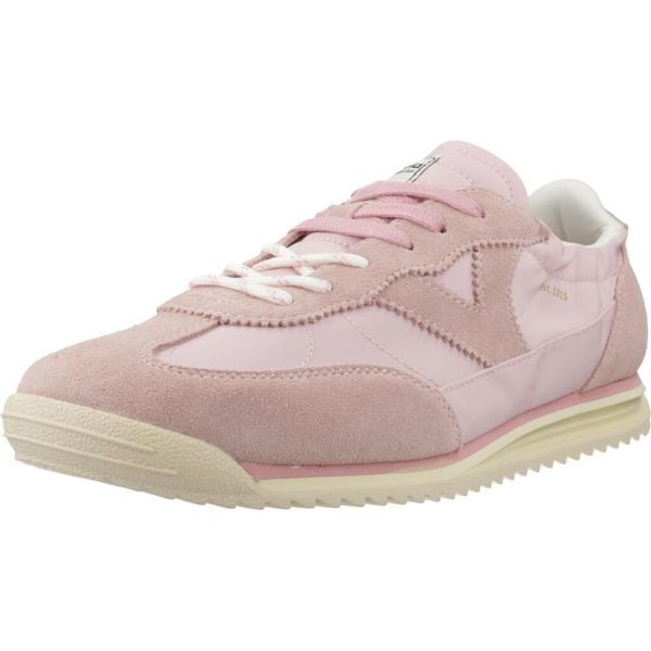 Buty VICTORIA SATURNO NYLON SERRAJE Rose. Czerwone buty trekkingowe VICTORIA, bez wzorów, z nylonu, bez zapięcia, trekkingowe. Za 350.99 zł.