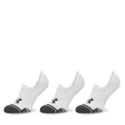 Skarpety krótkie Under Armour. Białe skarpetki Under Armour, bez wzorów, do biegania. Za 49.99 zł.
