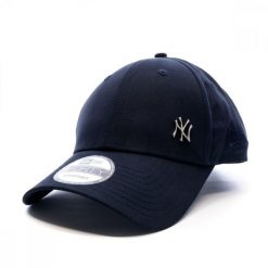 Czapka z daszkiem New Era MLB New York Yankees. Niebieskie czapki z daszkiem New Era, bez wzorów, z bawełny, klasyczne. Za 102.60 zł.