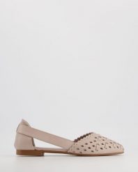 BALERINY Z PLECIONKĄ E230 SILVER GREY. Szare baleriny Venezia, bez wzorów, ze skóry, bez obcasa, bez zapięcia. Za 329.00 zł.