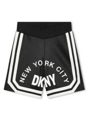 DKNY Szorty w kolorze czarnym rozmiar: 128. Czarne szorty DKNY, bez wzorów, z bawełny. Za 117.99 zł.