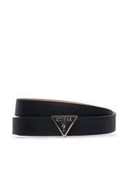 Guess Pasek BW9370 P6325 Czarny. Czarne paski Guess, z aplikacjami, ze skóry. Za 194.99 zł.