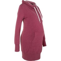 Długa bluza ciążowa bonprix czerwony rododendron melanż. Bluzy marki INOVIK. Za 109.99 zł.