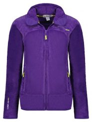 Geographical Norway Kurtka polarowa "Upaline" w kolorze fioletowym rozmiar: XXL. Różowe kurtki Geographical Norway, xxl, bez wzorów, z materiału, bez kaptura. Za 95.92 zł.