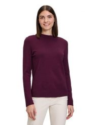 Betty Barclay Sweter w kolorze ciemnofioletowym rozmiar: 44. Różowe swetry Betty Barclay, bez wzorów, bez ramiączek. Za 84.95 zł.