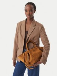 Guess Torebka Allegra HWSG22 37060 Brązowy jasny. Brązowe torebki klasyczne Guess, z aplikacjami, z materiału, bez dodatków. Za 634.99 zł.