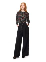 Scotch & Soda Spodnie w kolorze czarnym rozmiar: L. Czarne spodnie materiałowe Scotch & Soda, bez wzorów, z materiału, z podwyższonym stanem. Za 224.95 zł.