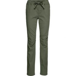 Spodnie chino bonprix oliwkowy. Chinosy marki Nike. Za 59.99 zł.