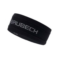 Opaska termoaktywna Brubeck 3D Pro BD10050 unisex - czarna, Rozmiar S/M. Czarne bielizna termoaktywna damska Brubeck, bez wzorów, z dzianiny, bez ramiączek, do biegania. Za 42.99 zł.