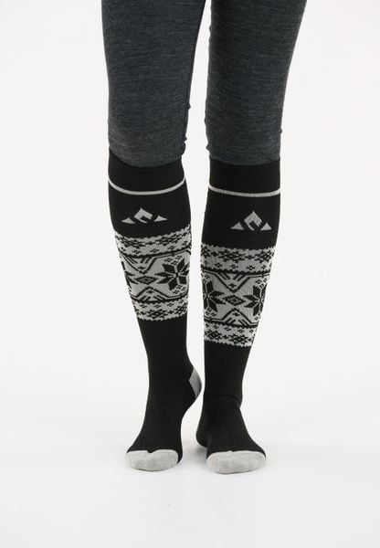 Skarpetki narciarskie Whistler Lorpen. Czarne skarpetki WHISTLER, bez wzorów, z elastanu. Za 44.99 zł.