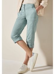 Cecil Rybaczki w kolorze błękitnym rozmiar: W26/L22. Niebieskie spodnie materiałowe Cecil, bez wzorów, z materiału. Za 78.28 zł.