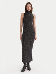 Marella Sukienka dzianinowa Ilsa 2523326072 Szary Slim Fit. Szare sukienki Marella, m, bez wzorów, z dzianiny, bez kołnierzyka, bez ramiączek. Za 1,339.00 zł.