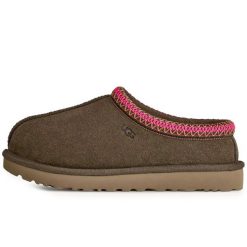 Kapcie Ugg Australian W Tasman Ii Damskie. Brązowe kapcie UGG, bez wzorów, ze skóry. Za 639.00 zł.