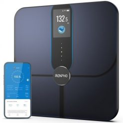 Renpho Elis Nova Prostokąt Ciemny Niebieski Elektroniczna waga osobista. Niebieskie wagi łazienkowe No Name. Za 312.99 zł.