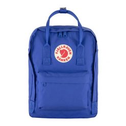 Plecak miejski Fjällräven Kanken Laptop 13" 13 l. Niebieskie plecaki Fjällräven, bez wzorów, bez dodatków. Za 469.99 zł.