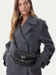 Guess Torebka Dea Mini HWSG79 93790 Szary. Szare listonoszki Guess, z aplikacjami, ze skóry, bez dodatków. Za 279.99 zł.