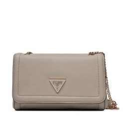 Torebka Guess. Szare kopertówki Guess, z aplikacjami, wizytowe, bez dodatków. Za 309.99 zł.