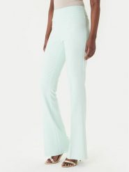 Rinascimento Spodnie materiałowe CFC0127876003 Zielony Slim Fit. Zielone spodnie materiałowe Rinascimento, bez wzorów, z materiału. Za 439.99 zł.