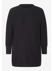 More & More Sweter w kolorze czarnym rozmiar: 46. Czarne swetry More & More, bez wzorów, bez ramiączek. Za 101.23 zł.