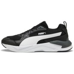 Buty sportowe Puma X-ray 4 Lt. Czarne buty treningowe Puma, bez wzorów, z materiału, bez zapięcia, na fitness i siłownię. Za 490.00 zł.
