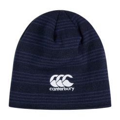 Czapka Canterbury Team. Czarne czapki zimowe CANTERBURY, bez wzorów, z materiału, sportowe. Za 172.50 zł.