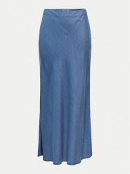 ONLY Spódnica maxi Chigo 15338281 Niebieski Regular Fit. Niebieskie spódnice ONLY, xs, bez wzorów, z lyocellu, maxi. Za 109.99 zł.