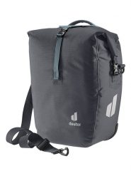 Deuter Torba rowerowa "Weybridge 20+5" w kolorze antracytowym - 34 x 40 x 19 cm rozmiar: onesize. Czarne torby sportowe Deuter, bez wzorów, z materiału, na ramię. Za 392.95 zł.