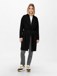 JDY Płaszcz przejściowy Mekko 15259931 Czarny Regular Fit. Czarne płaszcze JDY, l, bez wzorów, z syntetyku, bez kaptura. Za 129.99 zł.