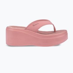 Japonki damskie Ipanema Solaris. Czerwone japonki Ipanema, bez wzorów, z materiału, eleganckie. Za 179.99 zł.