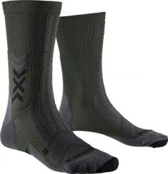 Skarpetki X-Socks Discover Crew. Czarne skarpetki X-Socks, bez wzorów, z elastanu. Za 165.00 zł.