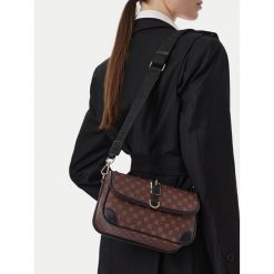 Torebka Nine West. Brązowe torebki klasyczne Nine West, bez wzorów, klasyczne, bez dodatków. Za 249.99 zł.