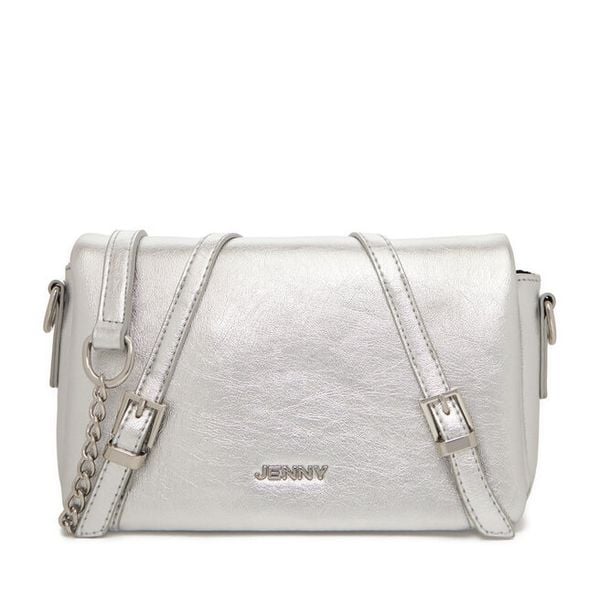 Torebka JENNY. Szare listonoszki Jenny, bez wzorów, bez dodatków. Za 119.99 zł.