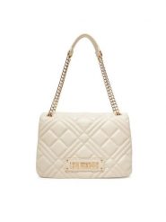 LOVE MOSCHINO Torebka JC4153PP0MLA0110 Écru. Kopertówki Love Moschino, bez wzorów, ze skóry, wizytowe, bez dodatków. Za 579.99 zł.