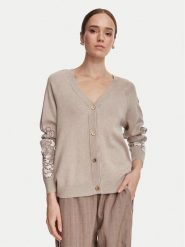 Liu Jo Sport Kardigan TF6093 MS49I Szary Regular Fit. Szare swetry Liu Jo Sport, xl, bez wzorów, z wiskozy, sportowe, bez ramiączek. Za 769.99 zł.