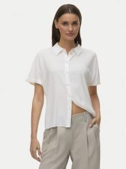 Vero Moda Koszula Alice 10342668 Biały Regular Fit. Białe koszule Vero Moda, s, bez wzorów, z wiskozy, bez kołnierzyka, bez ramiączek. Za 99.99 zł.