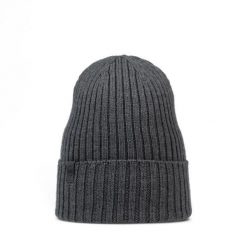 Czapka zimowa z wełny merino Norval. Szare czapki zimowe Buff, bez wzorów, z wełny, sportowe. Za 209.99 zł.