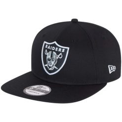 Czapka z daszkiem New Era 9FIFTY Basic Las Vegas Raiders. Czarne czapki z daszkiem New Era, bez wzorów, sportowe. Za 158.99 zł.