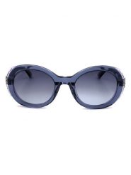 Swarovski Damskie okulary przeciwsłoneczne w kolorze niebieskim rozmiar: 50. Niebieskie okulary przeciwsłoneczne Swarovski, bez wzorów, z tworzywa sztucznego, szklane. Za 284.95 zł.