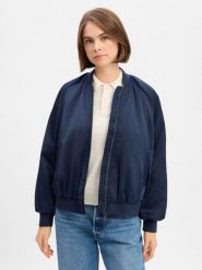Levi's Damowa kurtka typu bomber Kobiety Sztuczne włókno niebieski, L. Niebieskie kurtki Levi's, l, bez wzorów, z włókna, casualowe, bez kaptura. Za 649.95 zł.