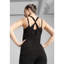 Damska luźna koszulka bez rękawów MOVE CLOUDSPUN PUMA Black. Czarne t-shirty sportowe Puma, m, bez wzorów, bez ramiączek. Za 149.00 zł.