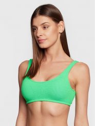 Banana Moon Góra od bikini Justin Scrunchy JAA47 Zielony. Zielone bikini Banana Moon, bez wzorów, z syntetyku. Za 179.99 zł.