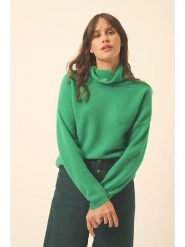 Just Cashmere Kaszmirowy golf "Blantyre" w kolorze zielonym rozmiar: S. Zielone swetry Just Cashmere, s, bez wzorów, z kaszmiru, bez ramiączek. Za 353.04 zł.
